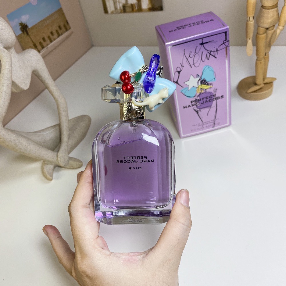 莫傑紫色完美玩美小姐精粹100ml  Marc Jacobs Perfect Elixir, 2024-細節圖4