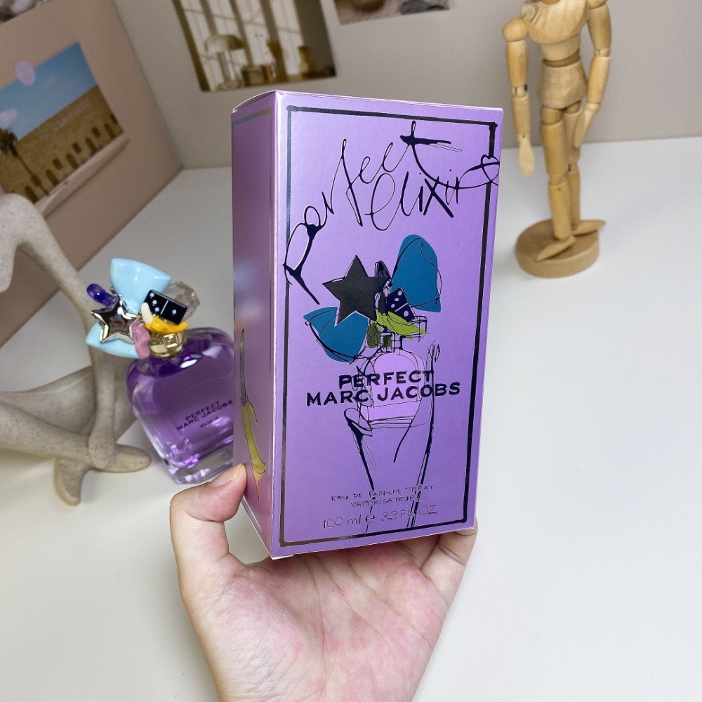莫傑紫色完美玩美小姐精粹100ml  Marc Jacobs Perfect Elixir, 2024-細節圖5