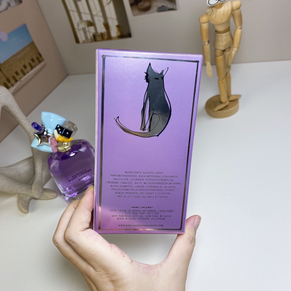 莫傑紫色完美玩美小姐精粹100ml  Marc Jacobs Perfect Elixir, 2024-細節圖7