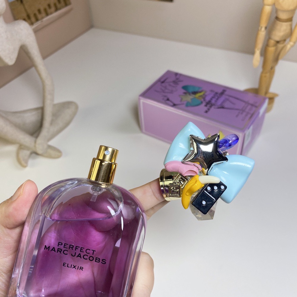莫傑紫色完美玩美小姐精粹100ml  Marc Jacobs Perfect Elixir, 2024-細節圖8