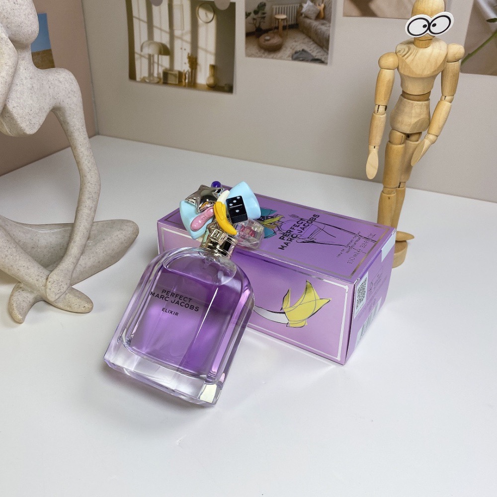 莫傑紫色完美玩美小姐精粹100ml  Marc Jacobs Perfect Elixir, 2024-細節圖9