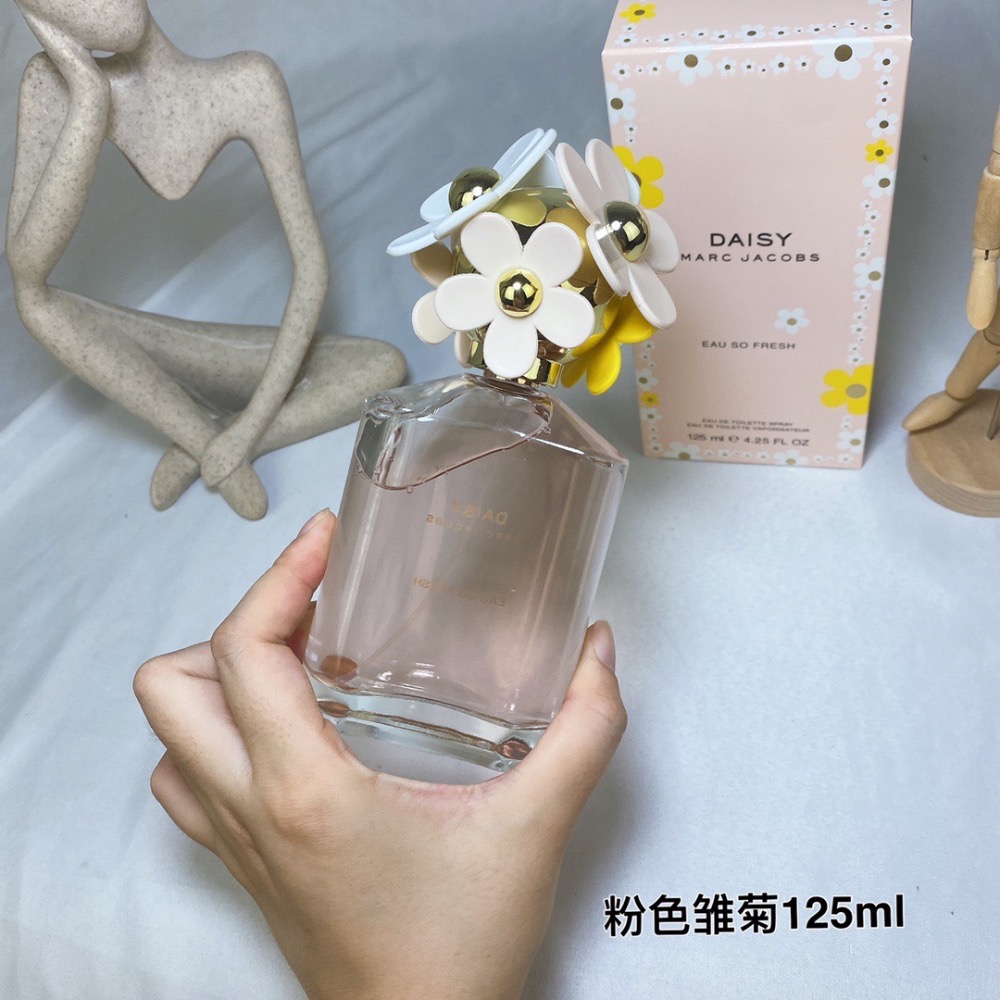 馬克雅克布Daisy粉色清甜小雛菊花語女士淡香水125ml-細節圖4