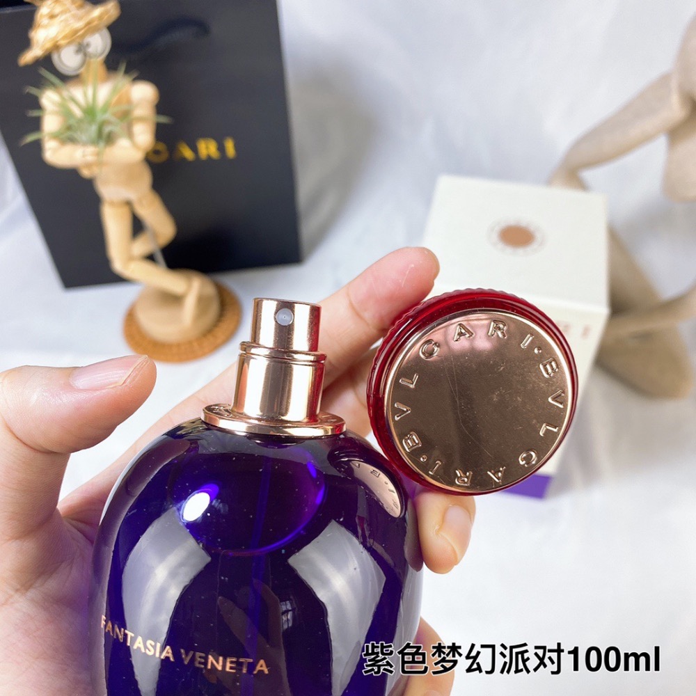 寶格麗紫色糖果夢幻派對女士香水100ml-細節圖4