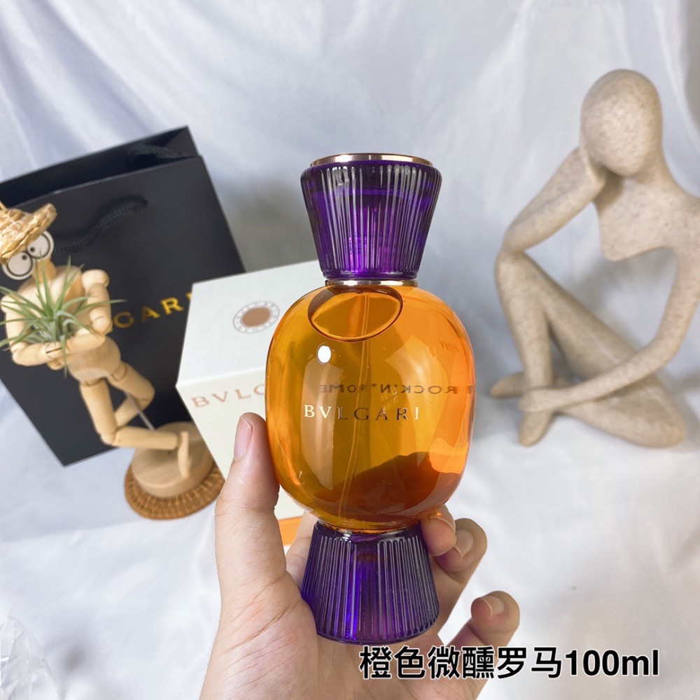 寶格麗橙色糖果微醺羅馬女士香水100ml-細節圖3