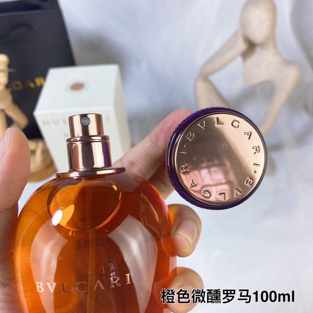 寶格麗橙色糖果微醺羅馬女士香水100ml-細節圖5
