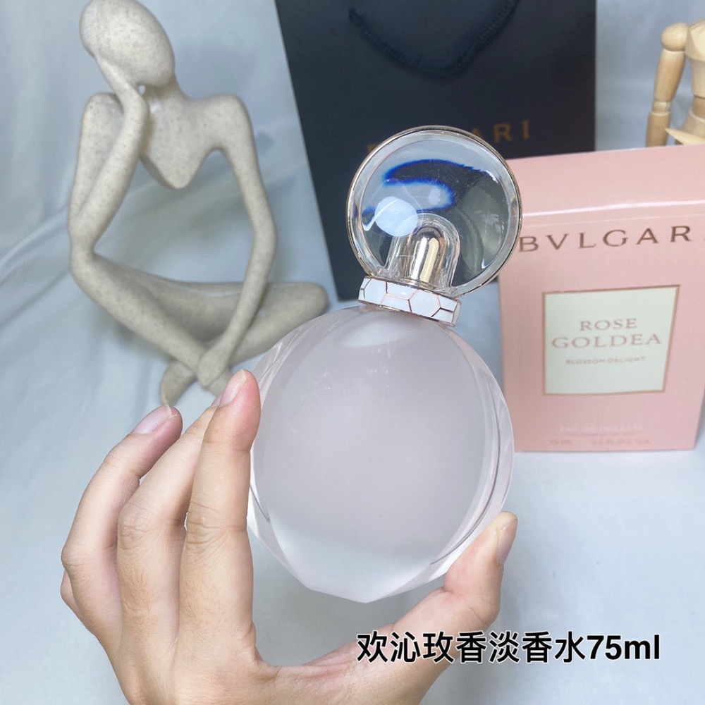 BVLGARI/寶格麗歡沁玫香女士淡香水100ml  清新玫香花韻-細節圖3