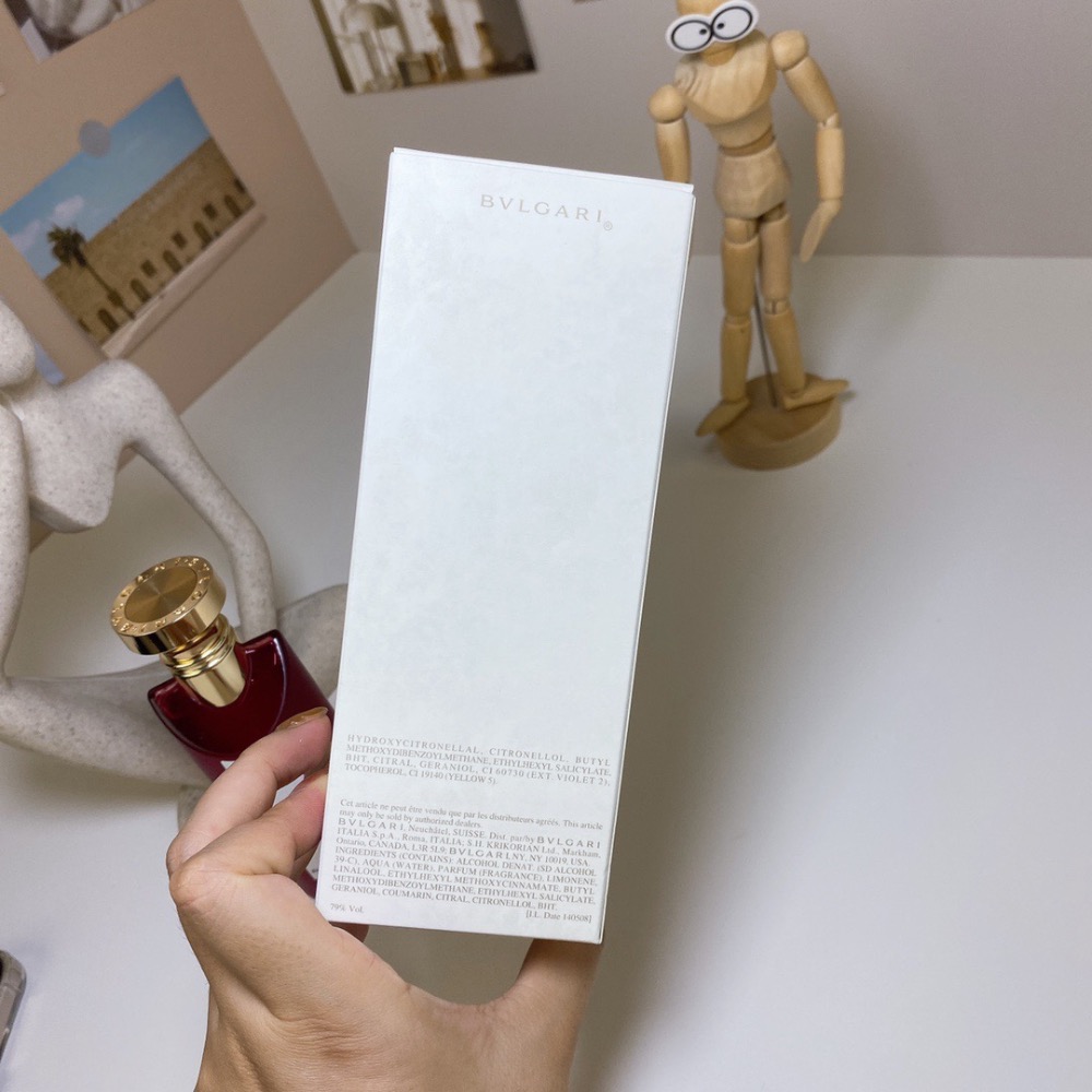 寶格麗紅茶（茗紅）100ml  Bvlgari Eau Parfumee au The Rouge,2006-細節圖7