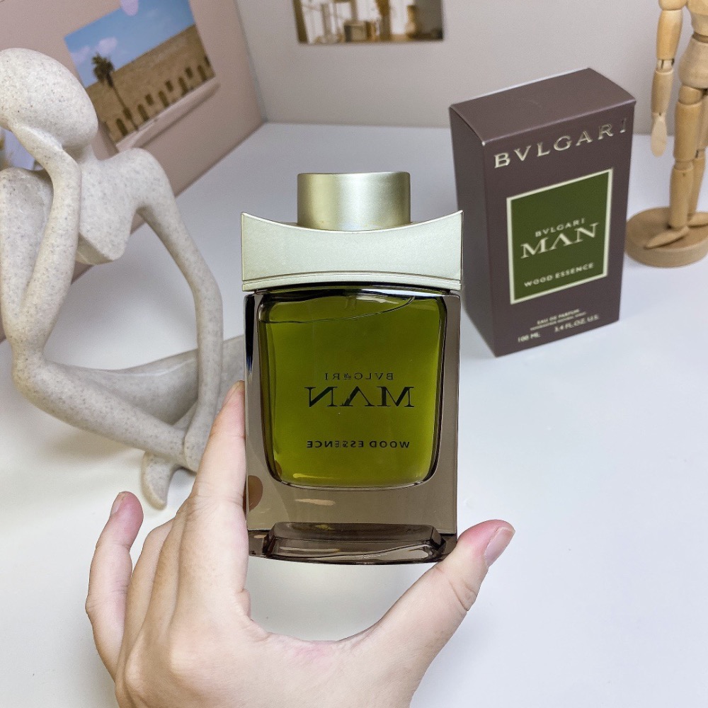寶格麗紳士系列-綠意森林（城市森林）100ml  Bvlgari Man Wood Essence, 2018-細節圖4