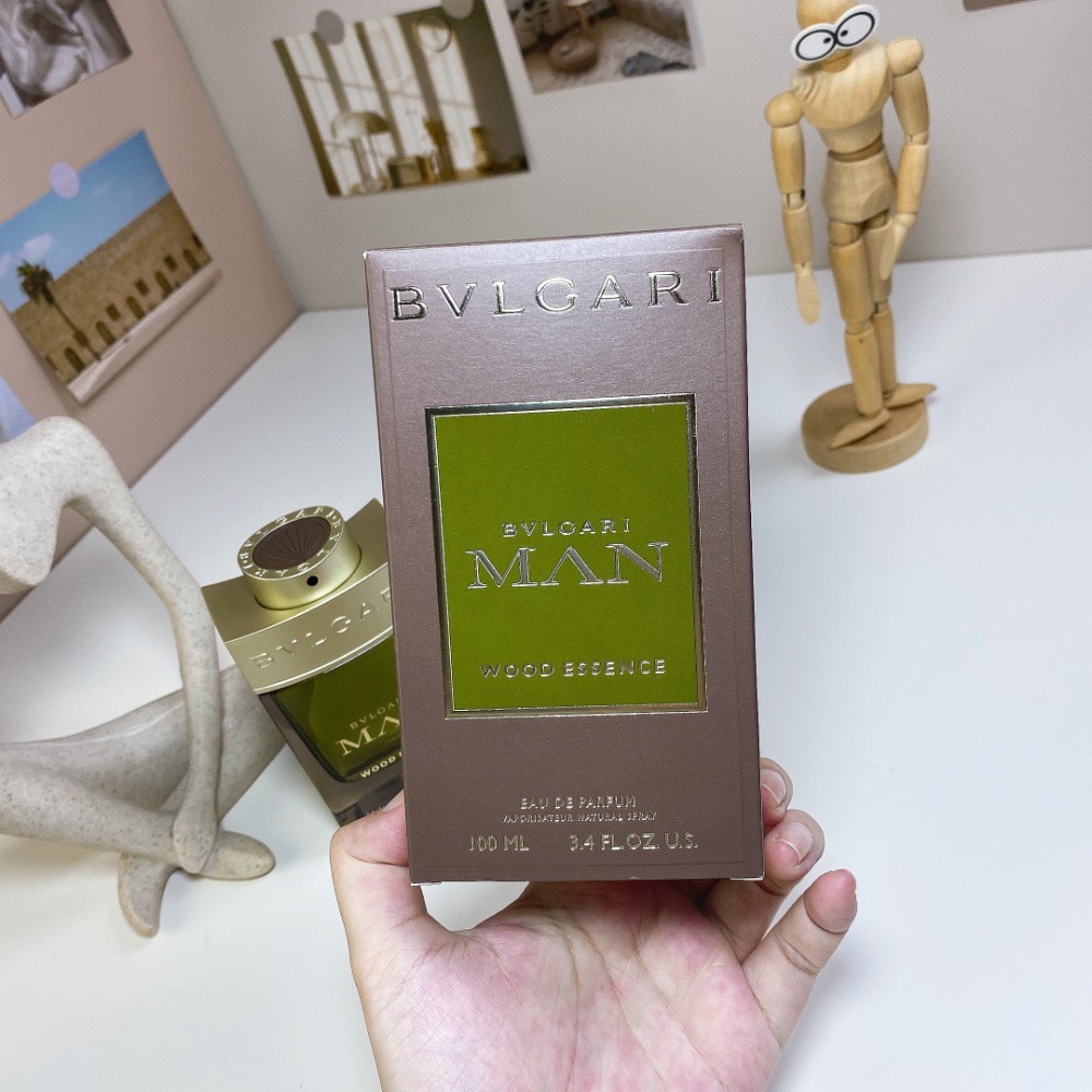 寶格麗紳士系列-綠意森林（城市森林）100ml  Bvlgari Man Wood Essence, 2018-細節圖5