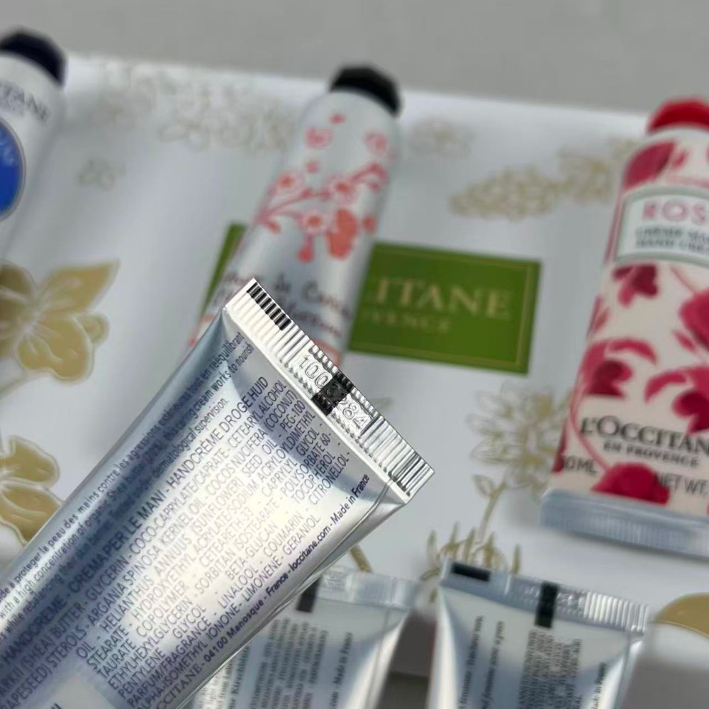 歐舒丹新款燙金版臻選六支裝護手霜 ​帶禮袋-細節圖3