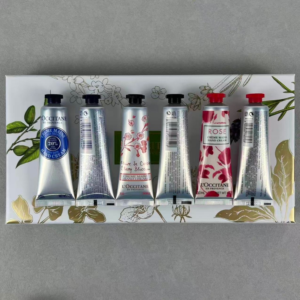 歐舒丹新款燙金版臻選六支裝護手霜 ​帶禮袋-細節圖4