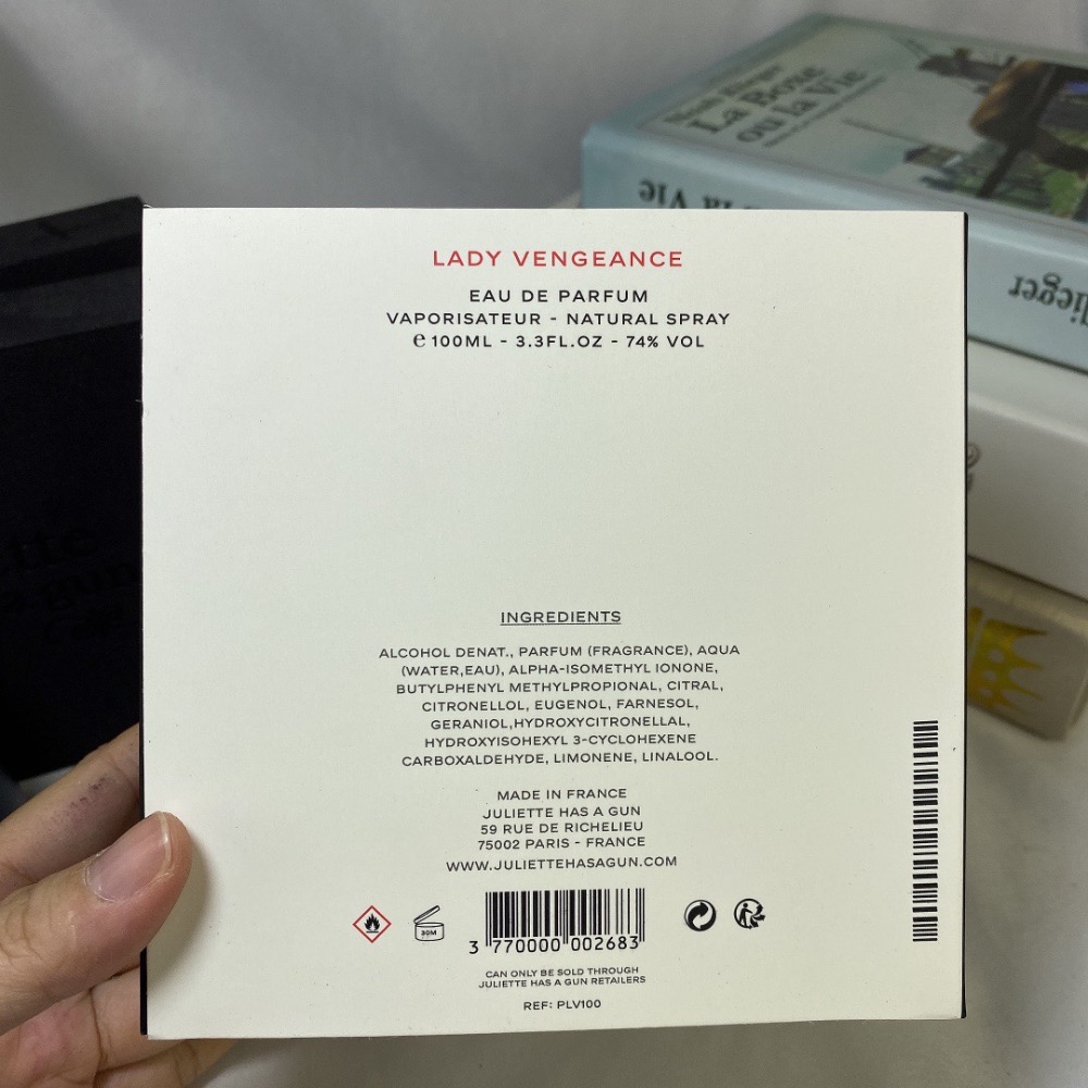 佩槍朱麗葉復仇女神Juliette Has A Gun lady vengeance 100ml-細節圖6