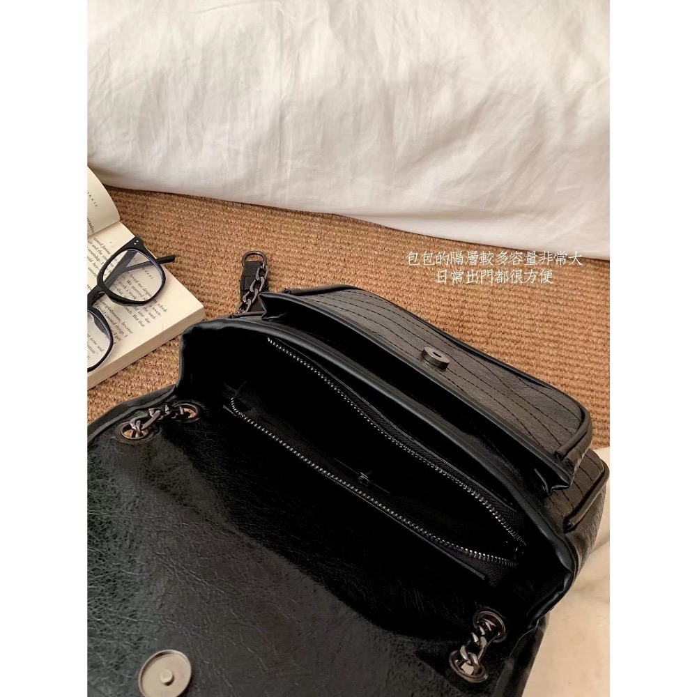 新品特價～聖羅蘭Niki郵差包-細節圖8