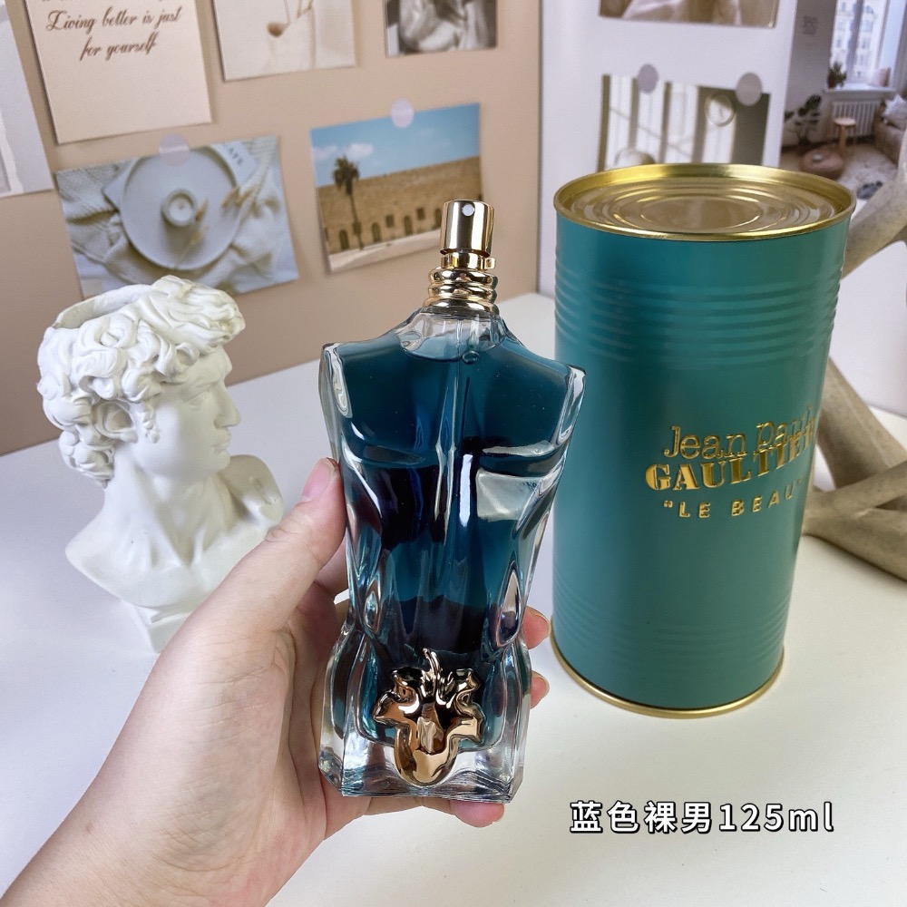 高緹耶 藍色裸男男士淡香水125ml-細節圖3