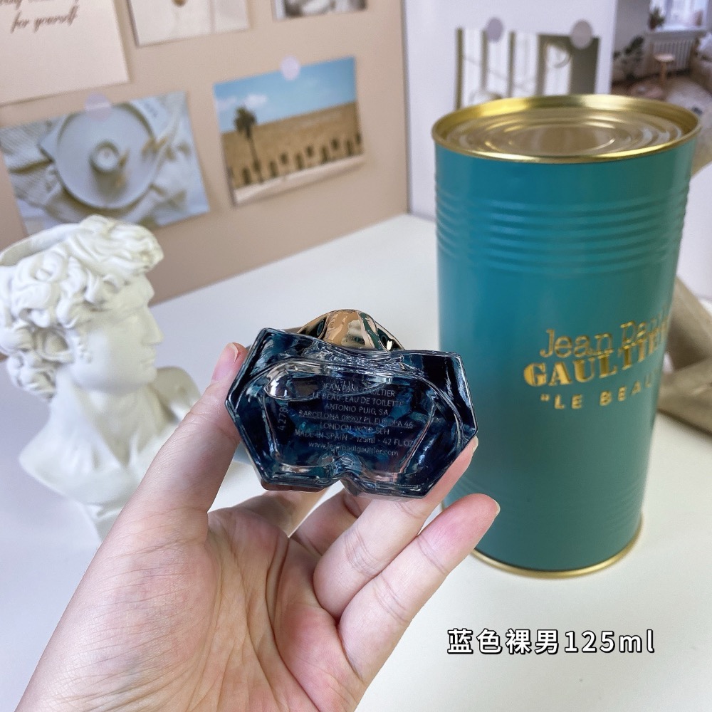 高緹耶 藍色裸男男士淡香水125ml-細節圖4