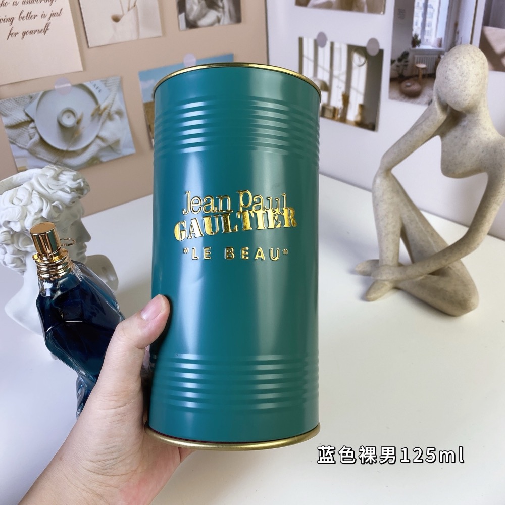 高緹耶 藍色裸男男士淡香水125ml-細節圖6