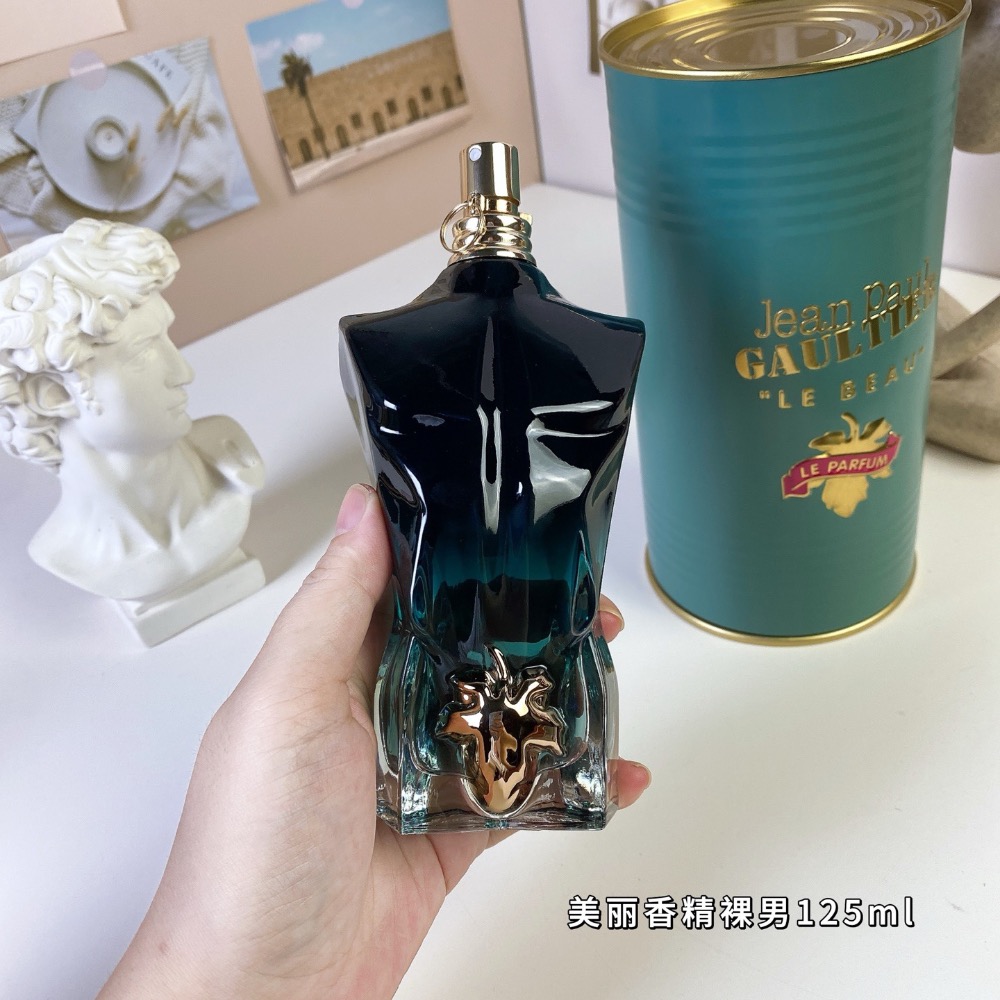 高緹耶 藍色裸男美麗香精男士香水125ml-細節圖2