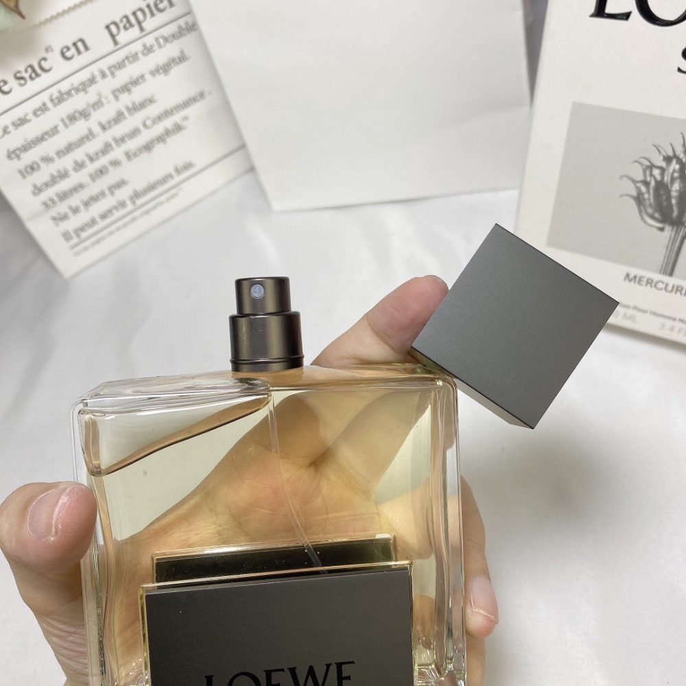 LOEWE羅意威Solo MERCURIO PLATINUM 獨奏白金男士濃香EDP香水100ml-細節圖4