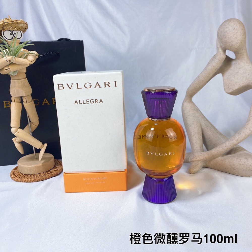 寶格麗橙色糖果微醺羅馬女士香水100ml-細節圖2