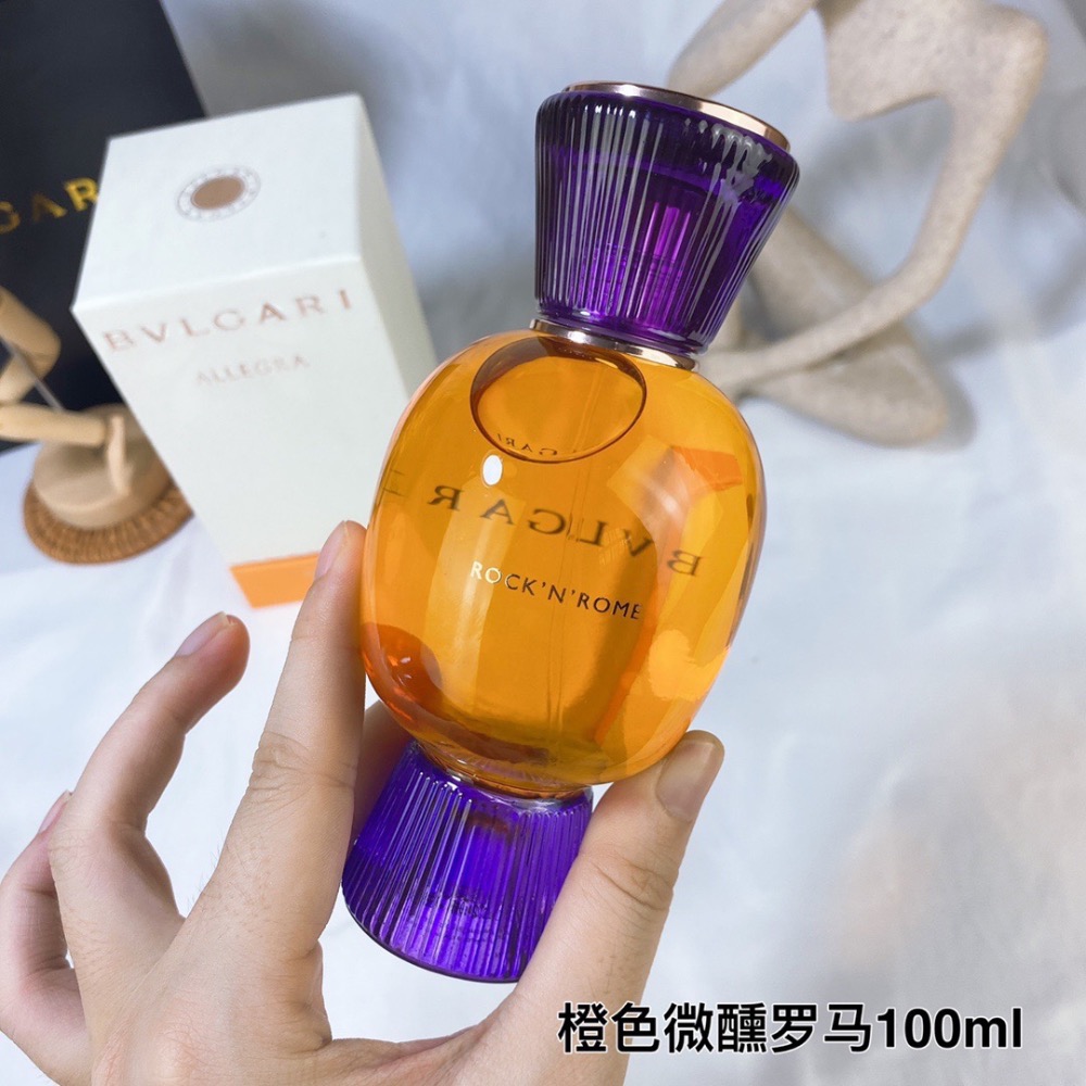 寶格麗橙色糖果微醺羅馬女士香水100ml-細節圖6