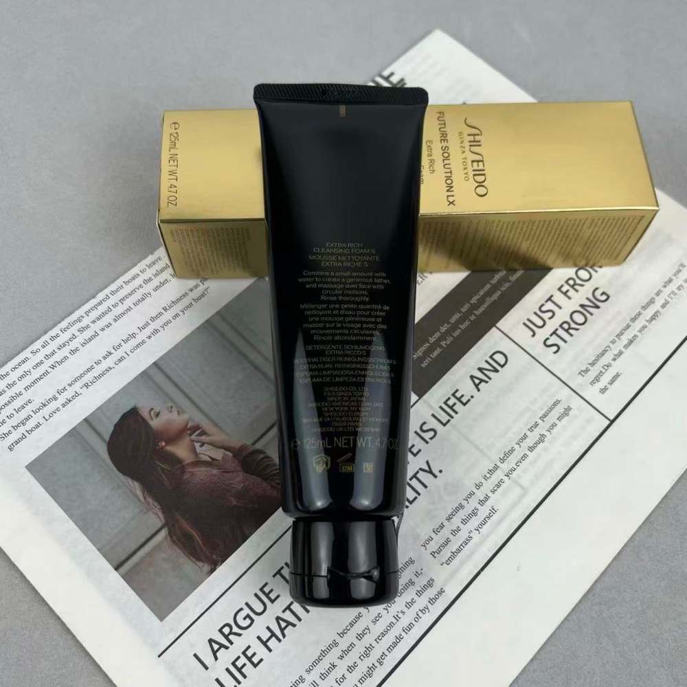 新版資生堂時光琉璃洗面奶125ml-細節圖3