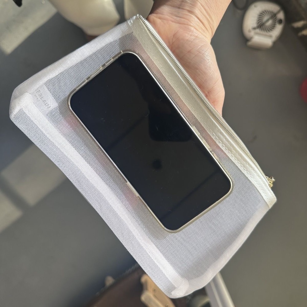 嬌蘭專櫃贈品網紗化妝包-細節圖5