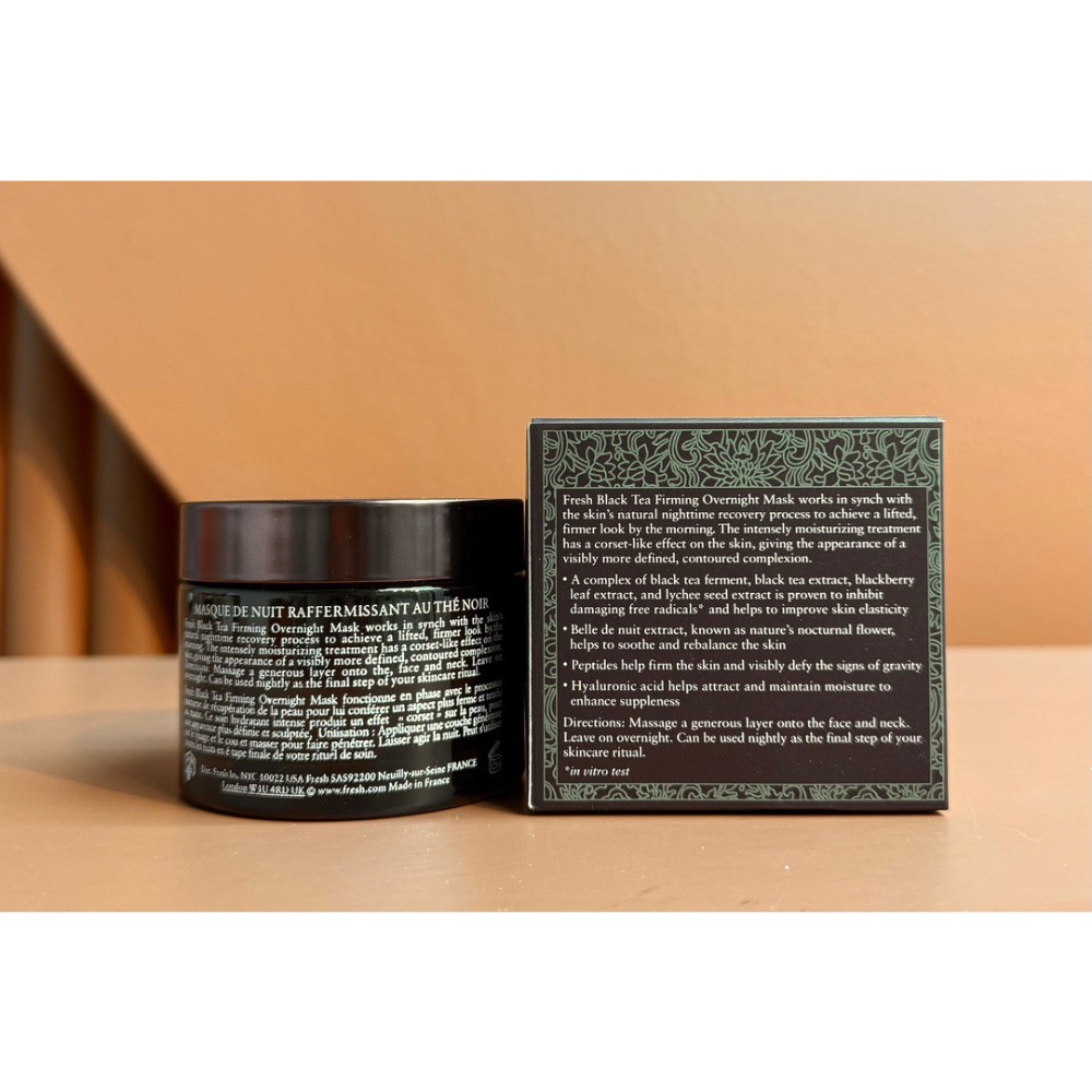 馥蕾詩紅茶面膜【黑罐】100ml黑罐緊致睡眠面膜-細節圖2