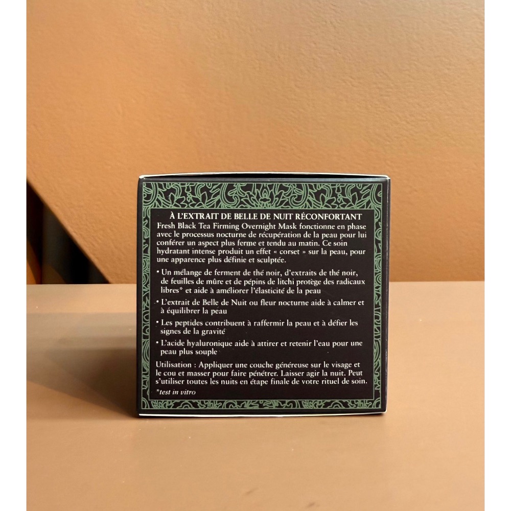 馥蕾詩紅茶面膜【黑罐】100ml黑罐緊致睡眠面膜-細節圖3