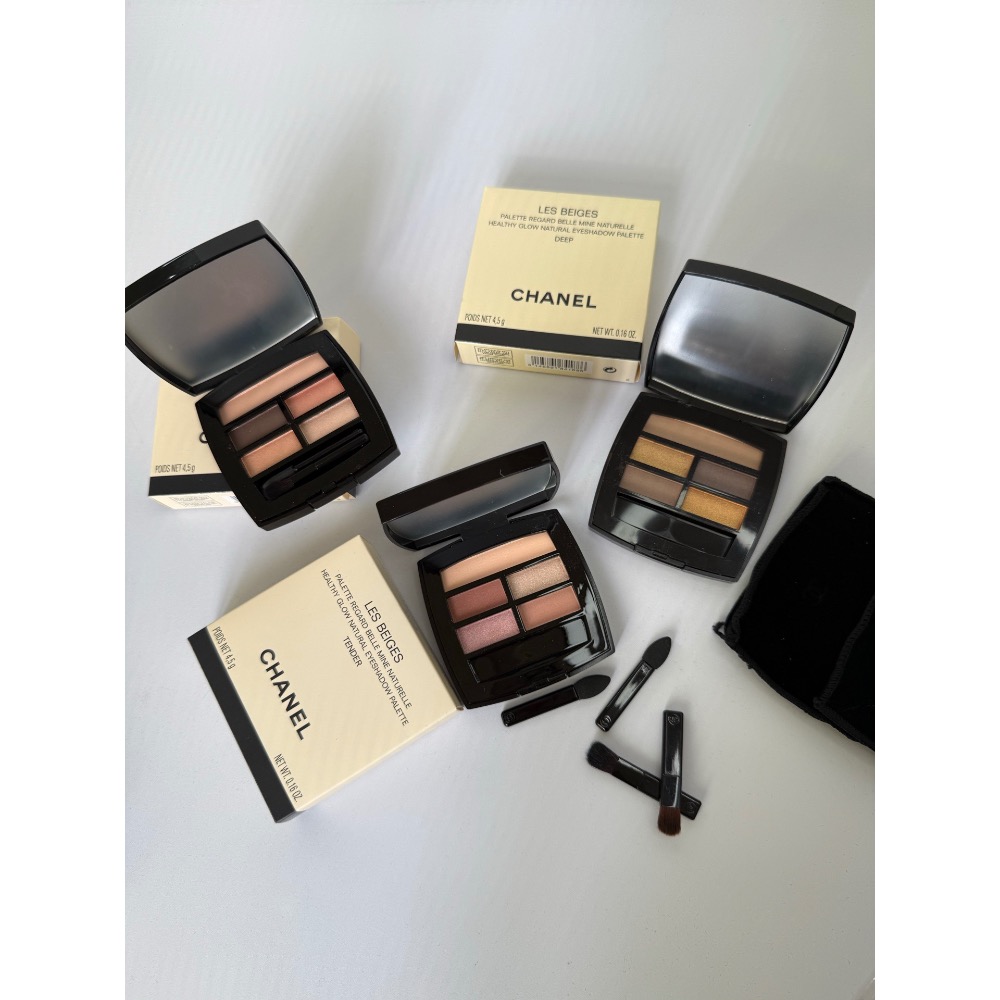最新日期香奈兒米色夏季5色眼影盤-細節圖4