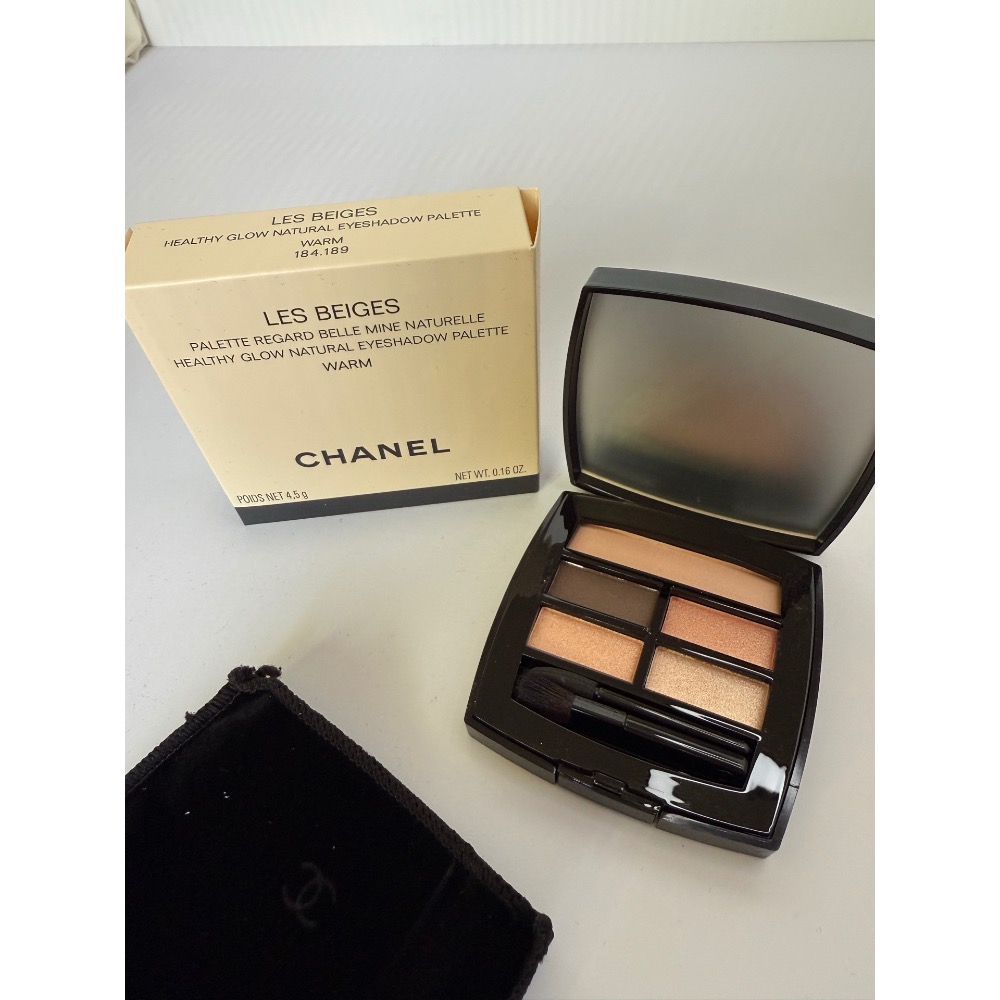 最新日期香奈兒米色夏季5色眼影盤-細節圖7