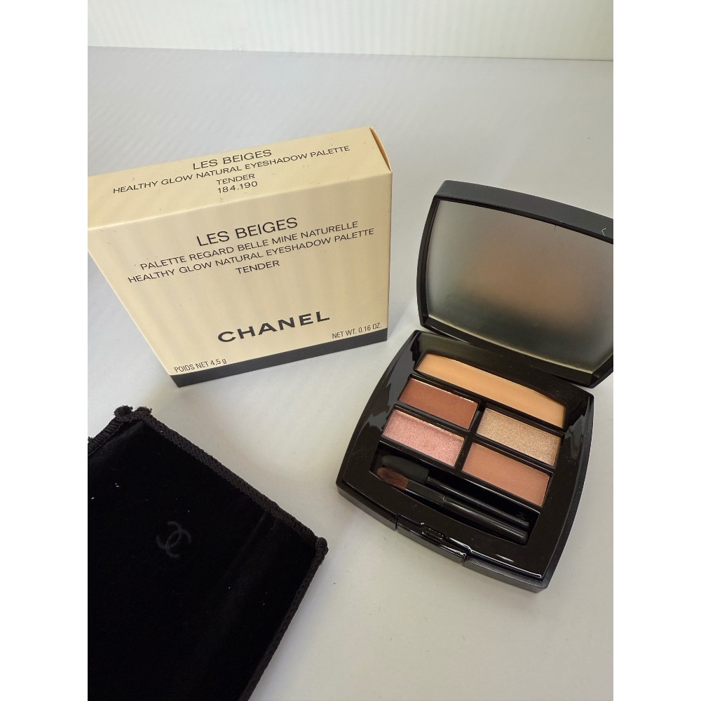 最新日期香奈兒米色夏季5色眼影盤-細節圖8