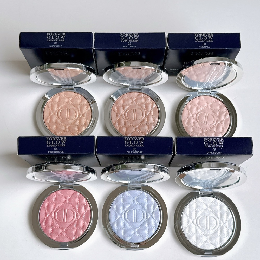 迪奧銀色皮革高光修容盤-細節圖4