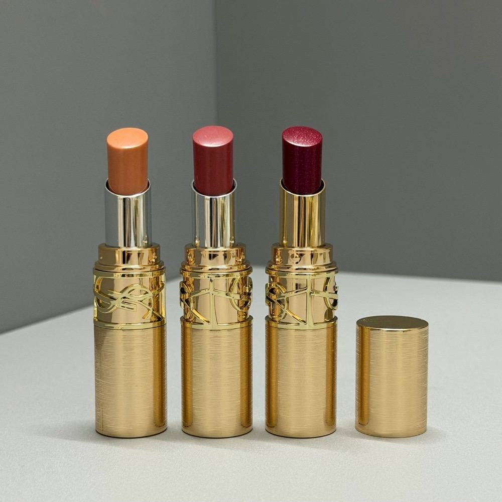 聖羅蘭限定鎏金圓管聖誕口紅3.2g-細節圖4