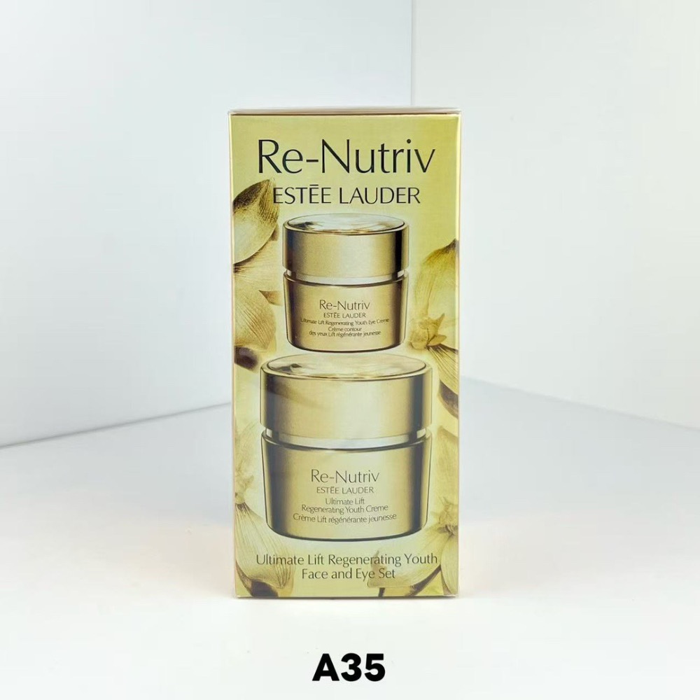 雅詩蘭黛白金面霜眼霜2件套 最新日期❗️-細節圖2