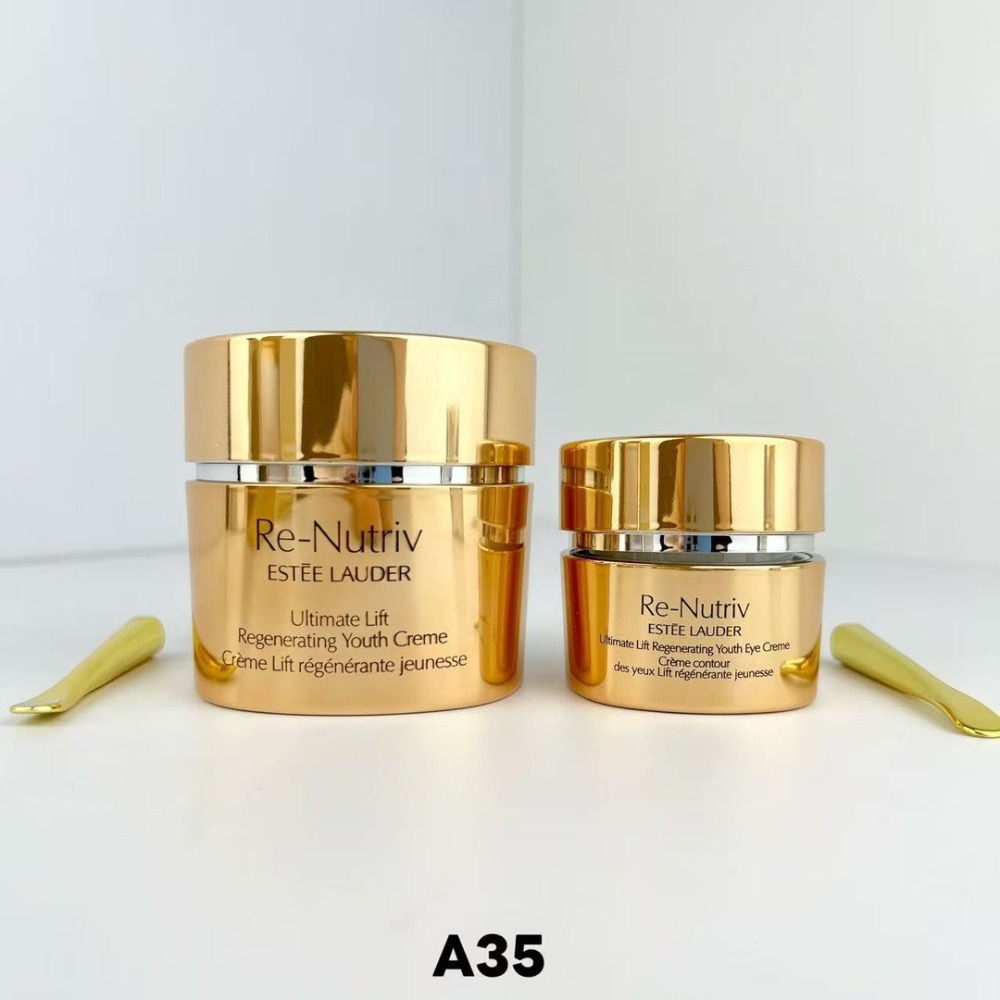 雅詩蘭黛白金面霜眼霜2件套 最新日期❗️-細節圖5