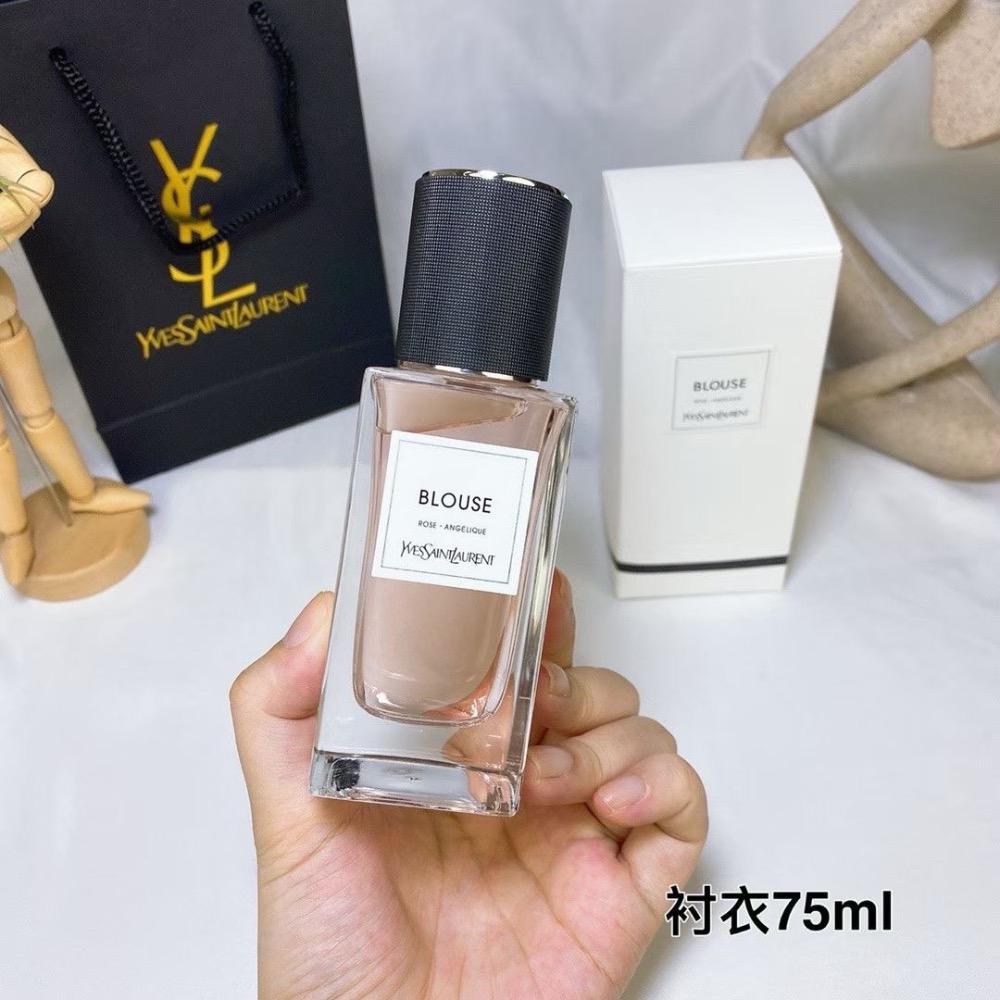 楊樹林 YSL 聖羅蘭新香高定衣典香水75ml-上衣 襯衫襯衣-細節圖2