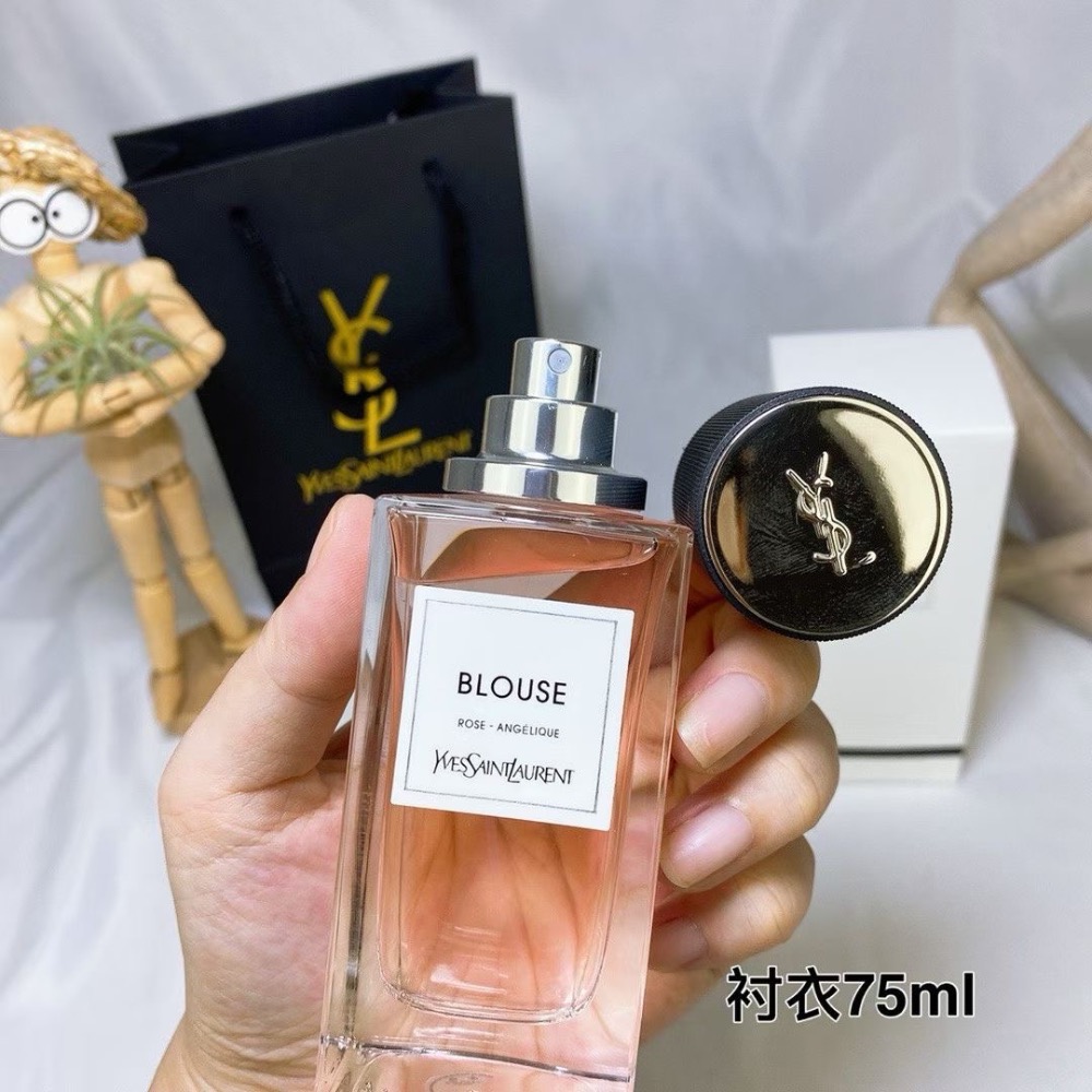 楊樹林 YSL 聖羅蘭新香高定衣典香水75ml-上衣 襯衫襯衣-細節圖4