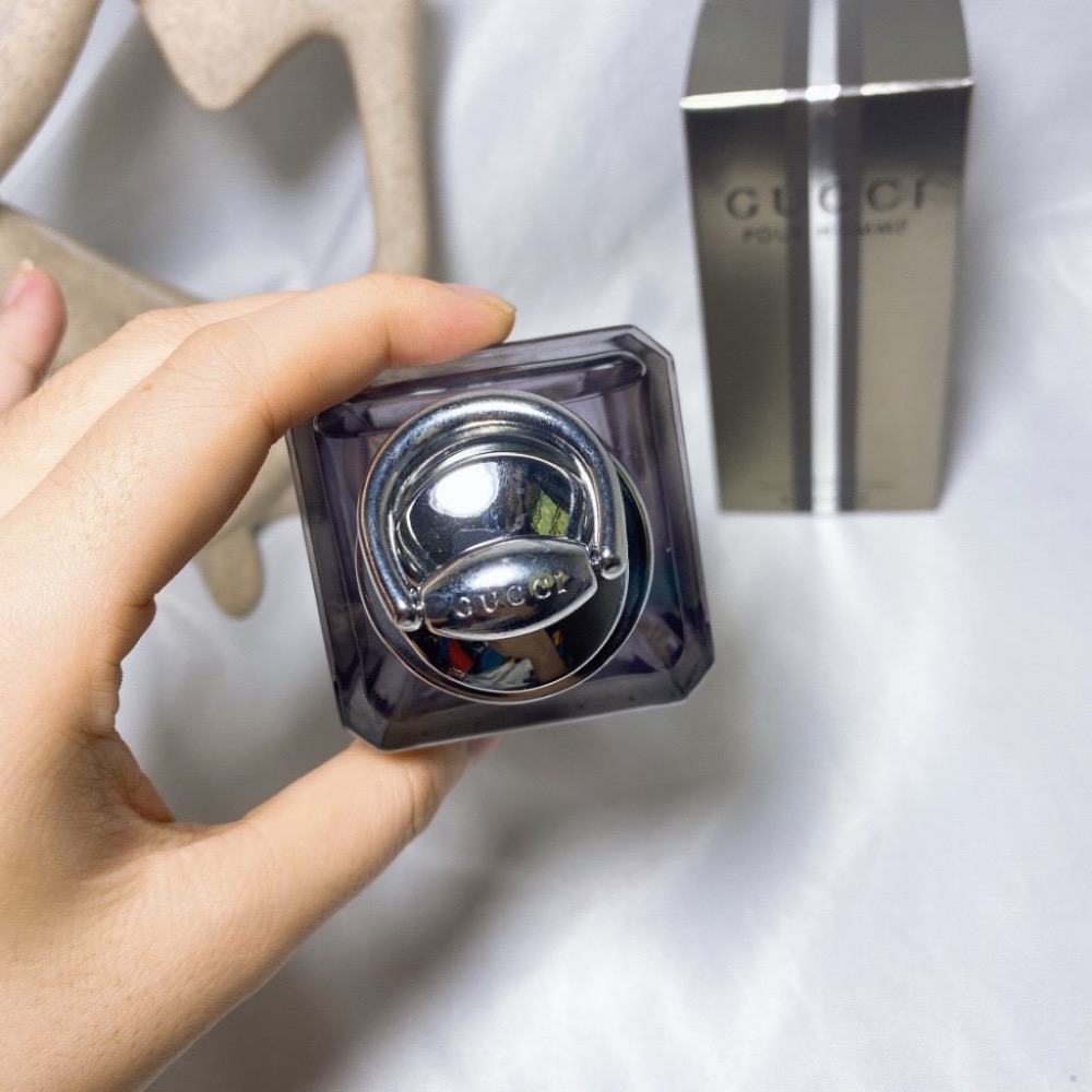 現貨～Gucci古馳同名經典男士淡香水清新持久木質香紳士男90ml-細節圖4