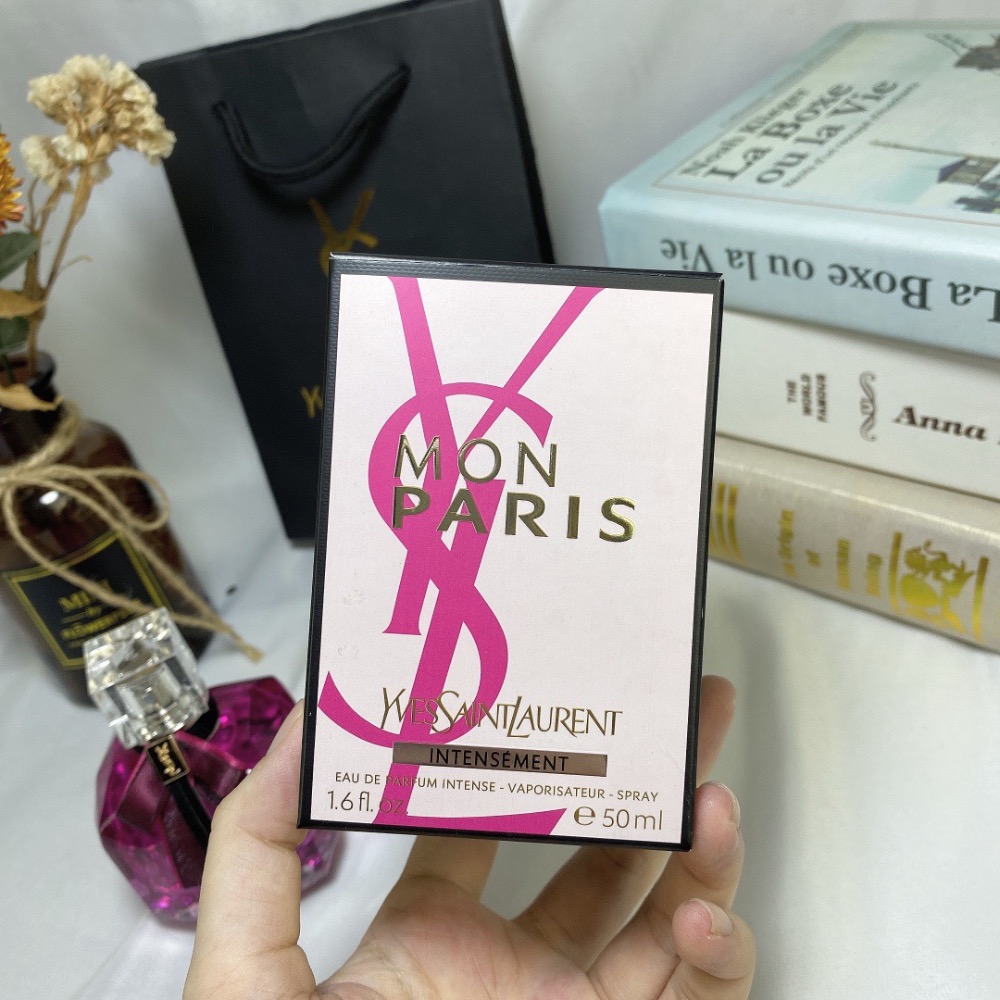 YSL聖羅蘭 Intensement 光耀花耀新版反轉巴黎玫瑰花香調女士濃香水90ml-細節圖5