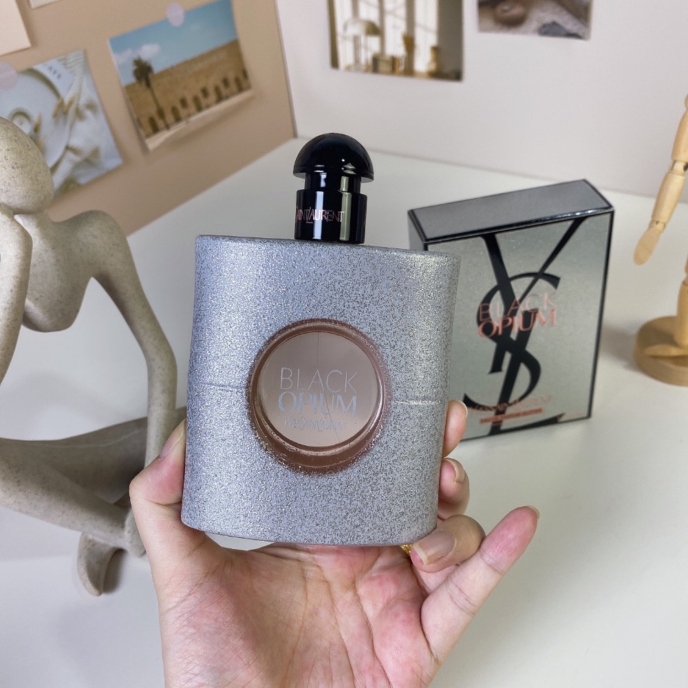 聖羅蘭黑鴉片耀銀版90ml-細節圖2