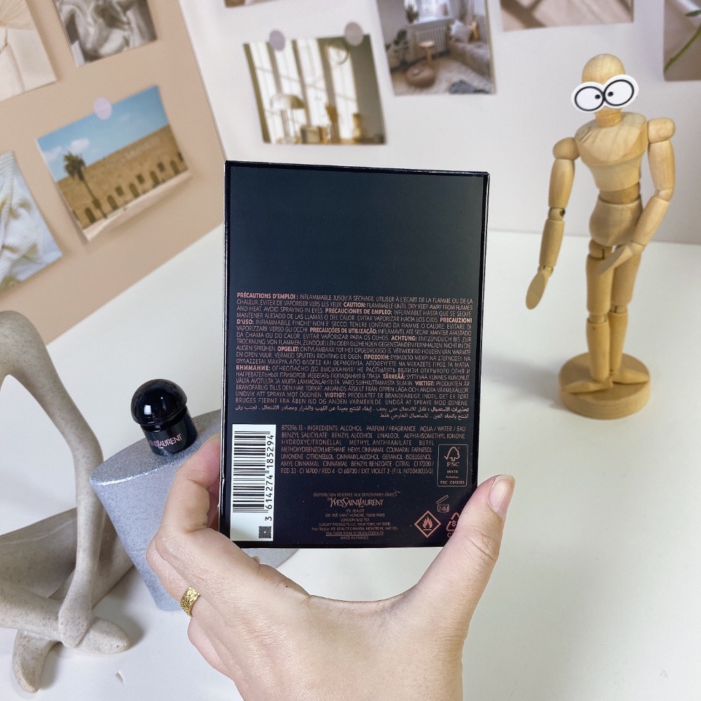 聖羅蘭黑鴉片耀銀版90ml-細節圖7