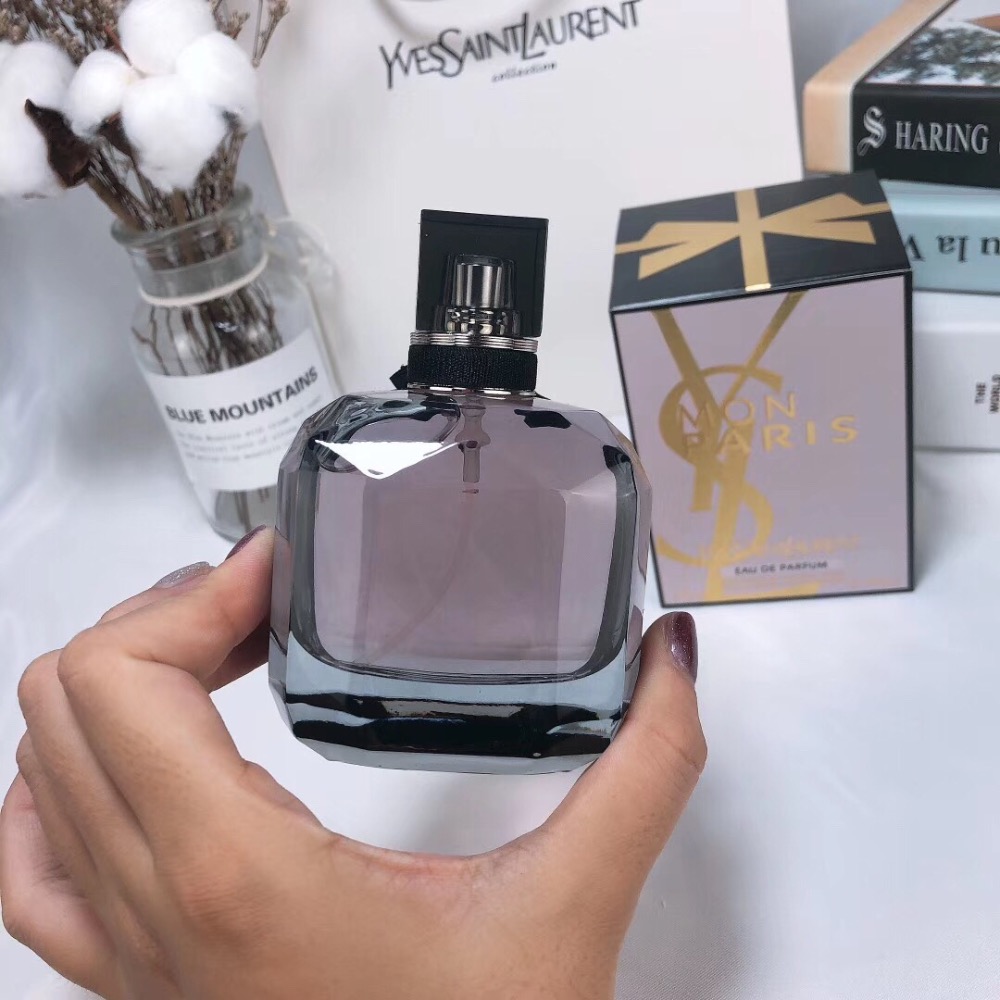 YSL聖羅蘭19限量版黑金反轉巴黎女士濃香90ML香水-細節圖3