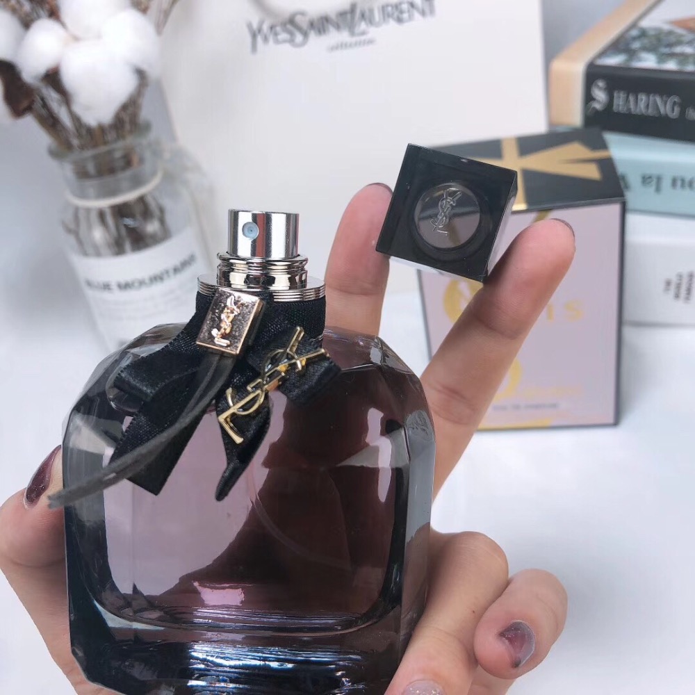YSL聖羅蘭19限量版黑金反轉巴黎女士濃香90ML香水-細節圖5