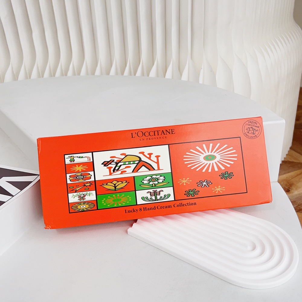 23版歐舒丹護手霜八件套花朵限量款-細節圖2