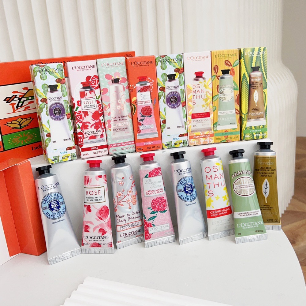 23版歐舒丹護手霜八件套花朵限量款-細節圖5