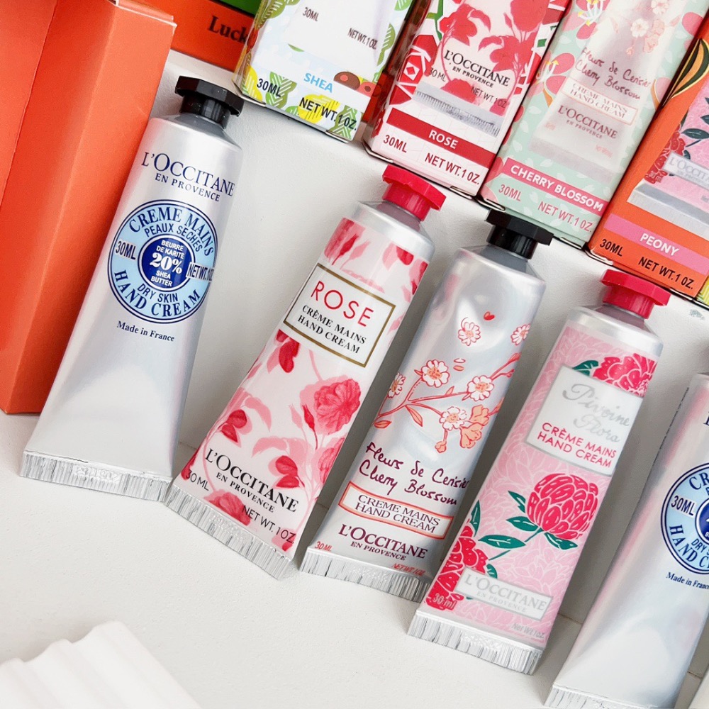 23版歐舒丹護手霜八件套花朵限量款-細節圖7