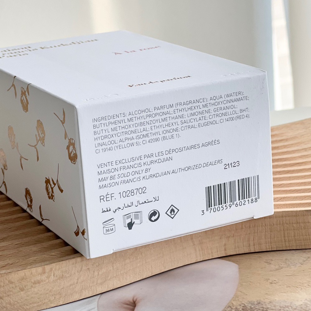 MFK A la rose 嬌艷欲滴的一支玫瑰70ml-細節圖9