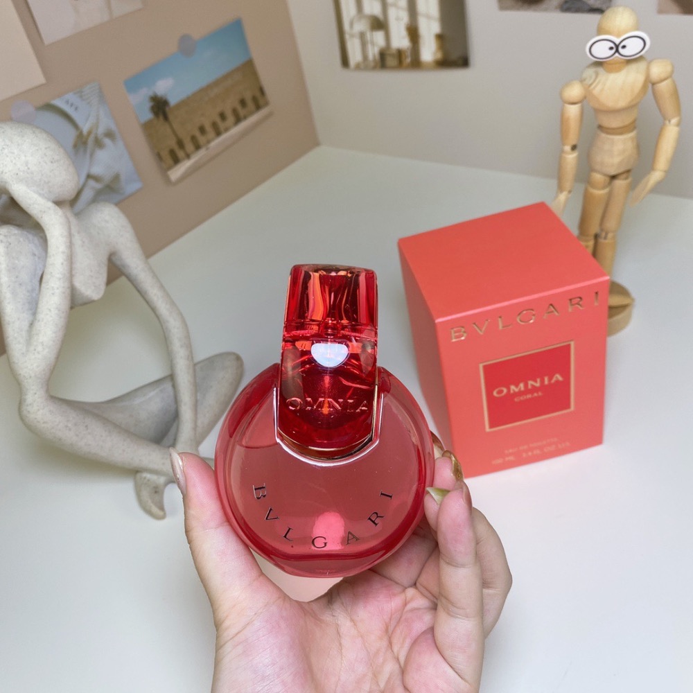 Bvlgari/寶格麗新款晶瑩紅水晶女士香水100ml-細節圖2