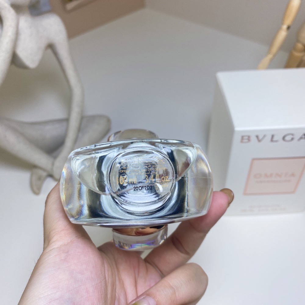 現貨到～Bvlgari/寶格麗新款晶瑩白水晶女士香水100ml-細節圖3