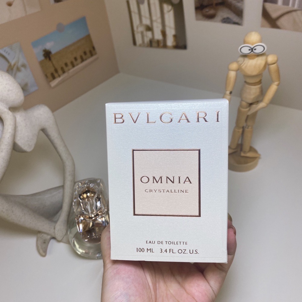 現貨到～Bvlgari/寶格麗新款晶瑩白水晶女士香水100ml-細節圖4